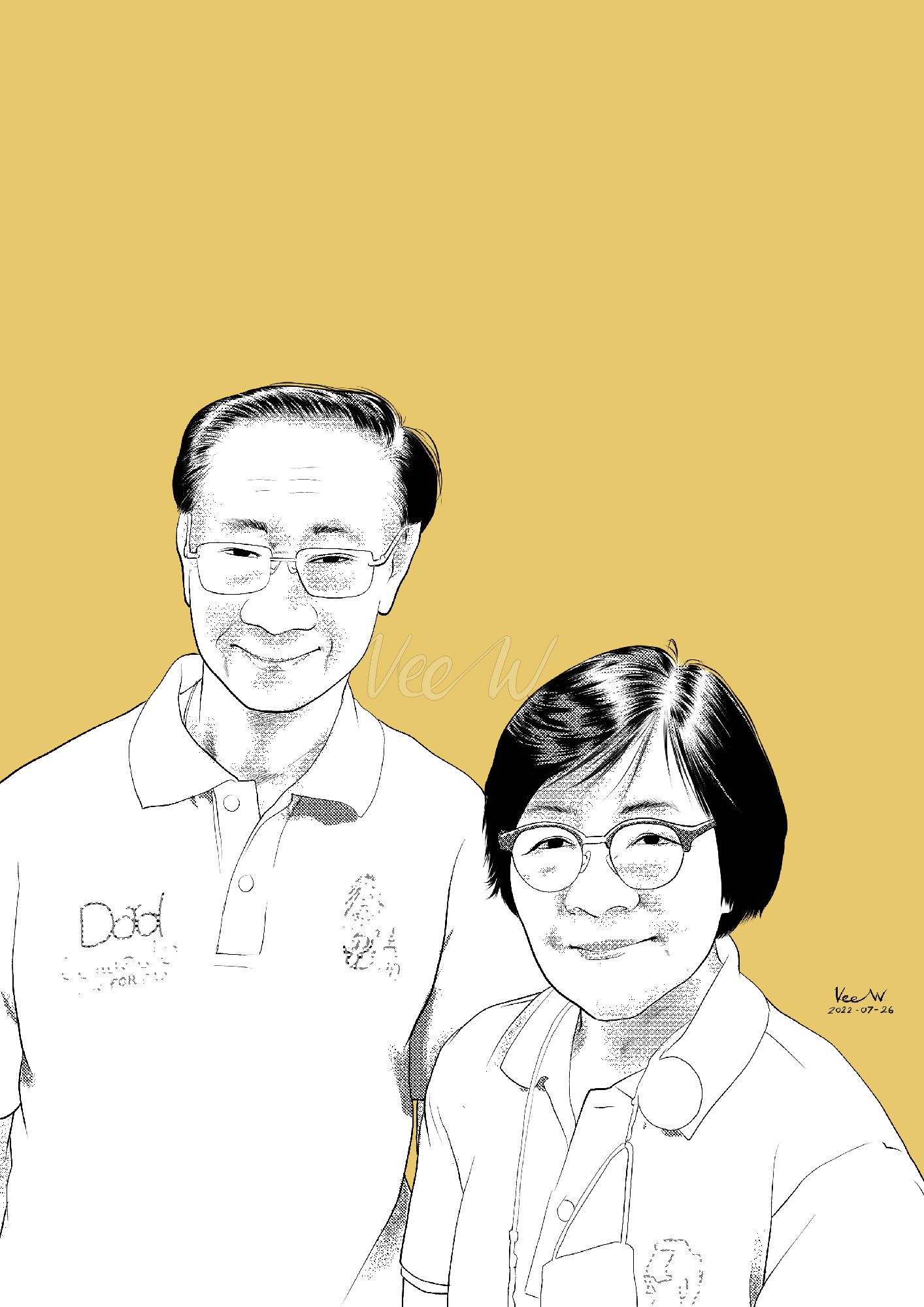 A man & a woman
